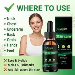 Natura Pro applicator brush detail for precise, hygienic targeted application