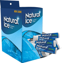 Natural Ice front packaging showing 48-stick bulk value and protection
