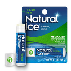 Natural Ice front packaging showing branded tube and cooling relief