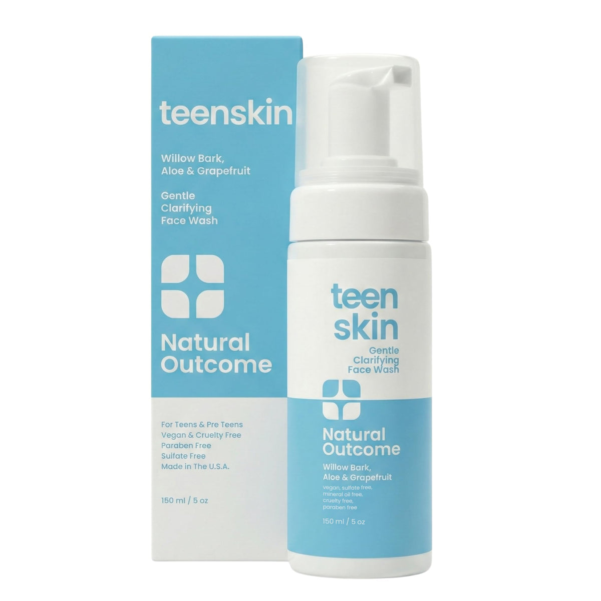natural outcome front packaging showing clean design and clear benefits