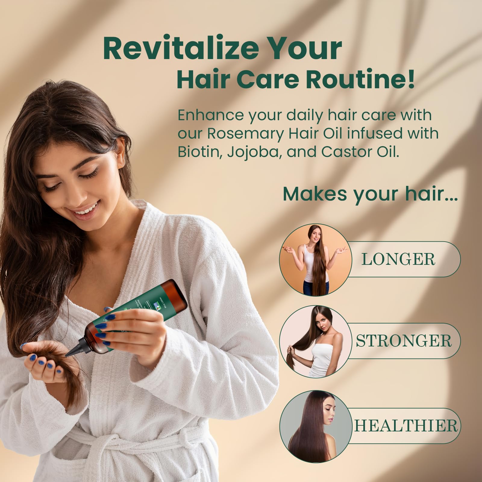 Natural Riches product label and ingredients panel clear view, helps verify biotin and botanical blend