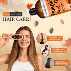 Natural Riches hands applying oil demonstrating smooth absorption benefit