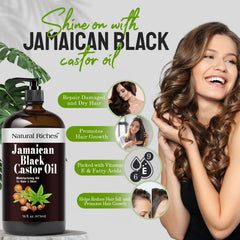 Natural Riches scalp massage using oil to nourish roots and improve scalp conditioning