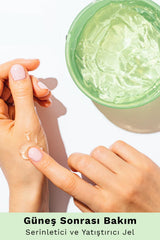 Nature Republic 300ml tub next to common objects showing true size