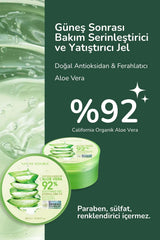 Nature Republic gel droplet close-up highlighting cooling aloe hydration