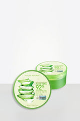 Nature Republic open tub revealing smooth gel texture for quick absorption