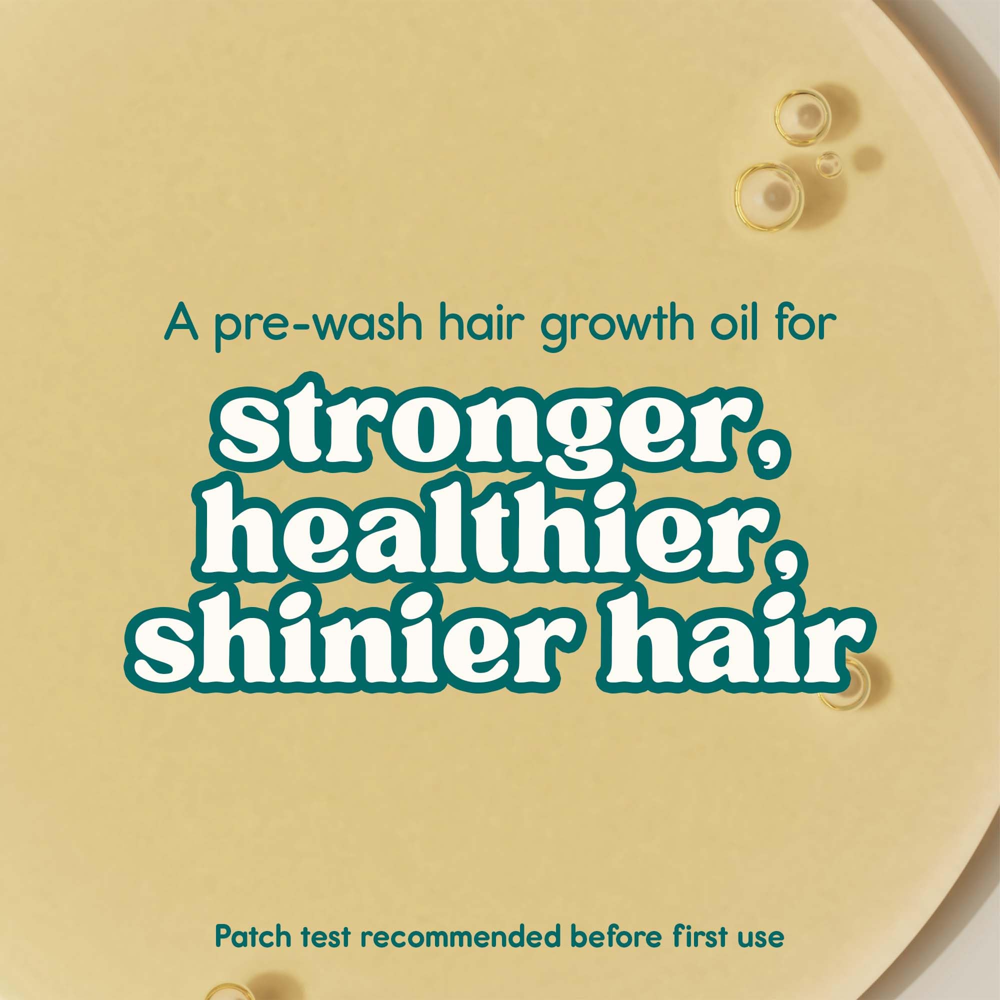 Nature Spell applied to scalp along parting to target roots and nourish