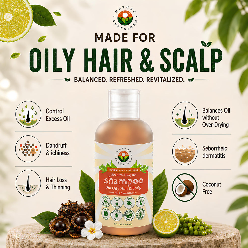 Nature Sustained creamy lather texture illustrating gentle oil removal