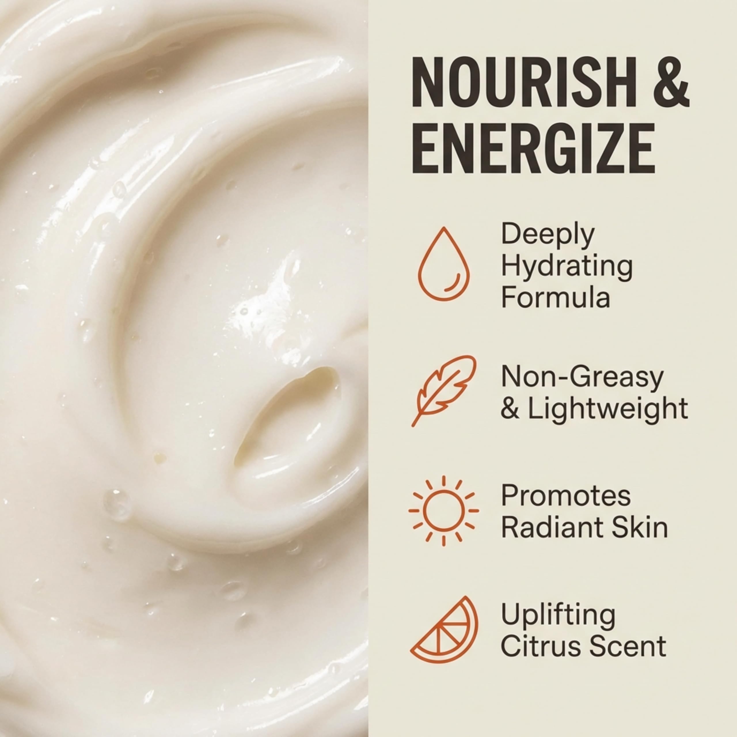 NATURE WELL angled jar highlighting cream texture and scent