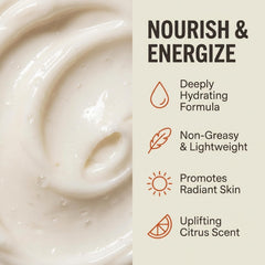 NATURE WELL angled jar highlighting cream texture and scent