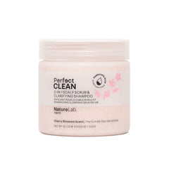 NatureLab.TOKYO front packaging showing 8.1 oz jar and sakura design for clear product choice