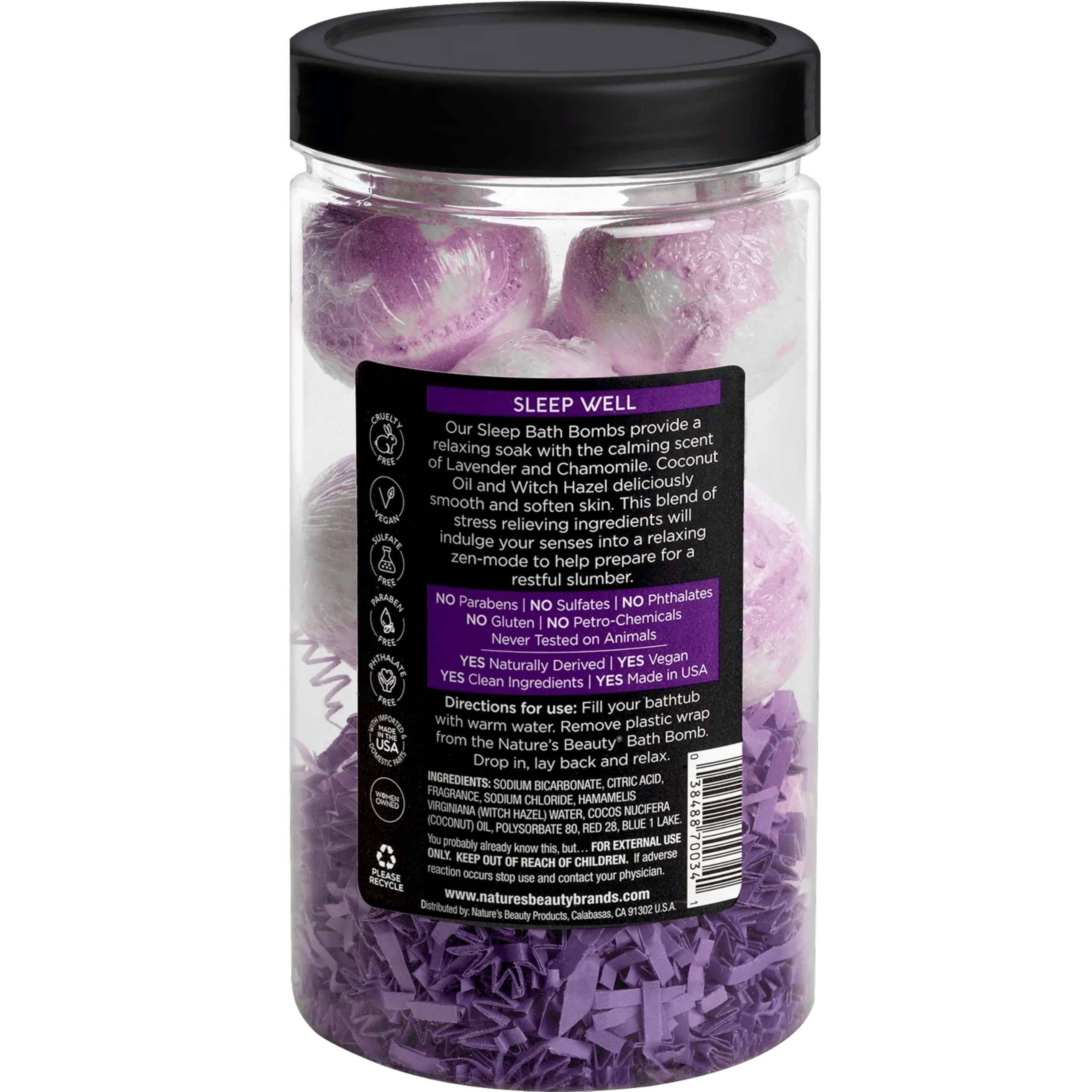 Nature's Beauty gift-wrapped set on vanity suggesting perfect present benefit