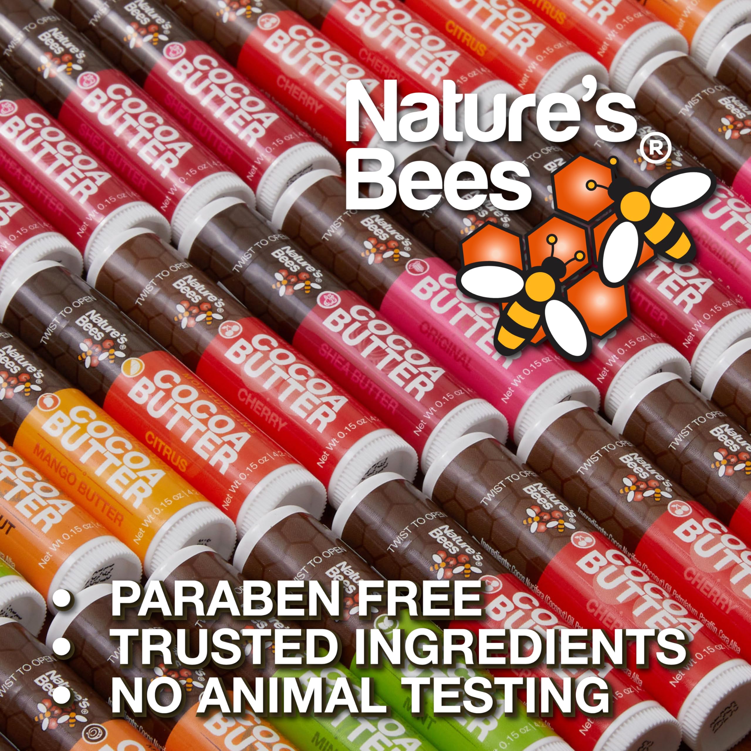 Nature's Bees applied outdoors showing smooth immediate hydration
