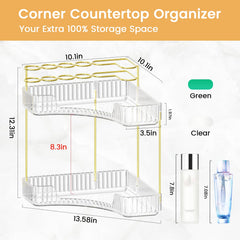NATURE'S SOURCE makeup brush holder showing upright storage to protect bristles