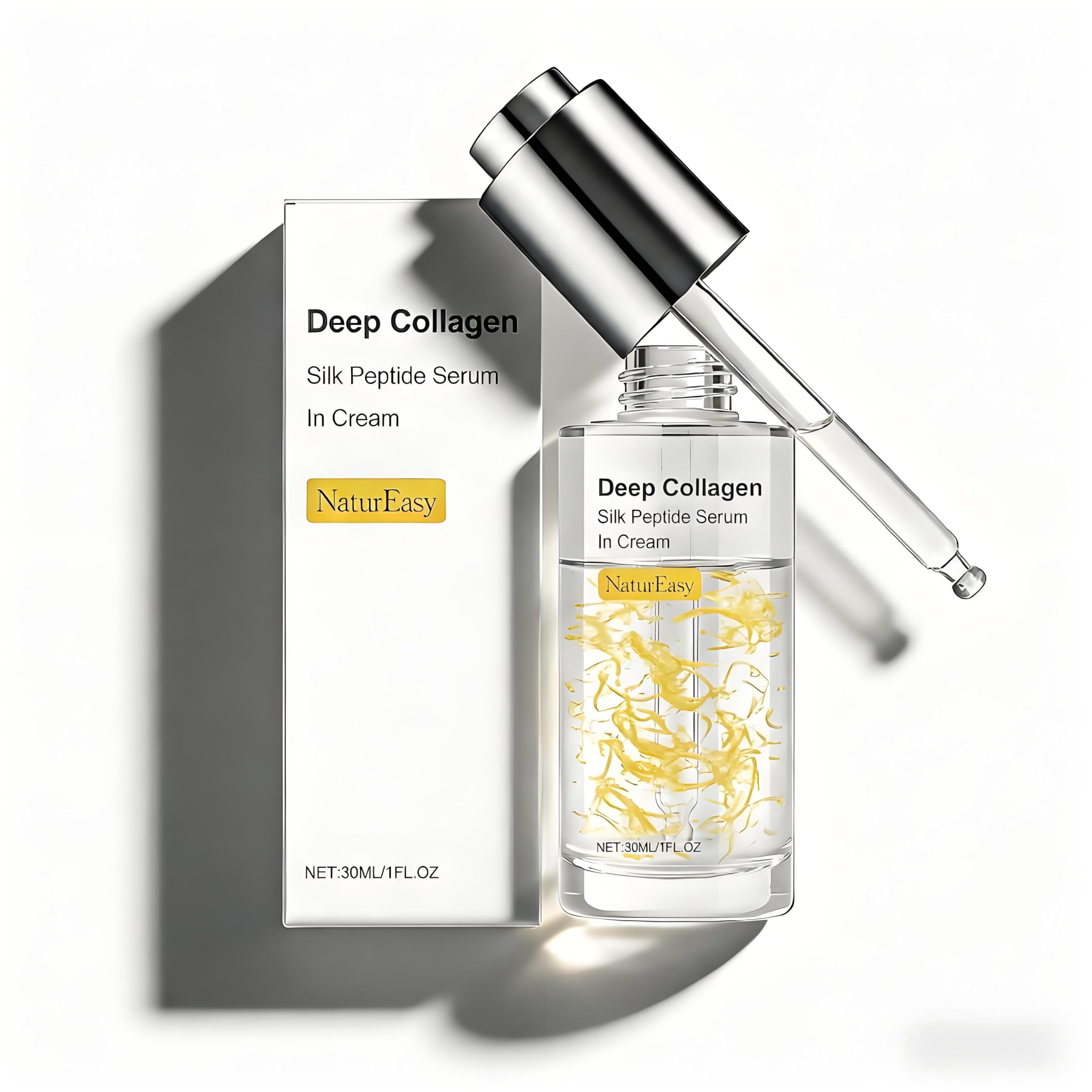 NaturEasy front packaging showing product and firming benefit