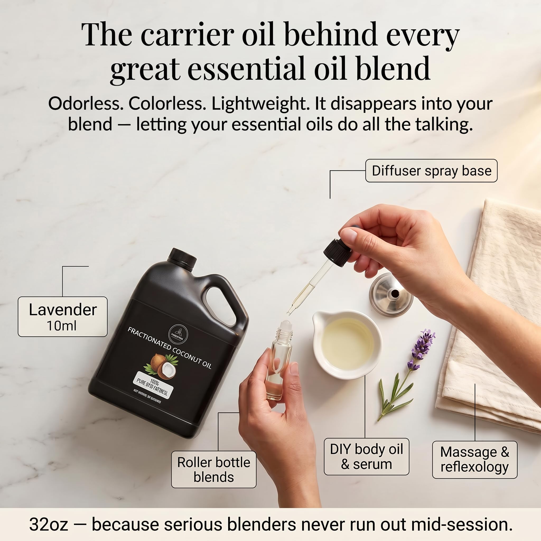 Naturevibe Botanicals blended into roller bottle for aromatherapy convenience benefit