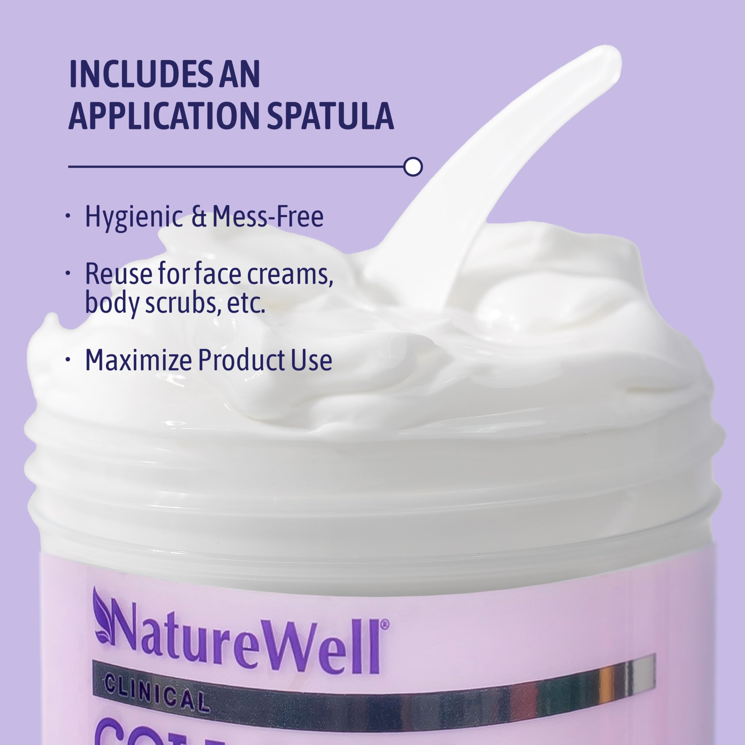 NatureWell 10 oz size comparison next to soap for scale convenience
