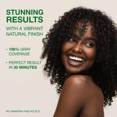 Naturigin after-color treatment tube demonstrating conditioning finish and shine