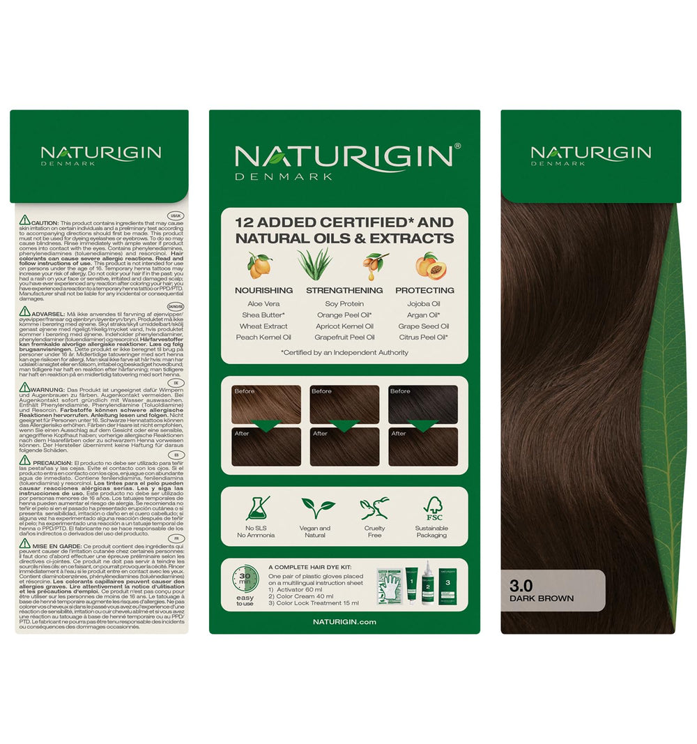 Naturigin lifestyle woman smiling with dark brown hair showing natural radiance