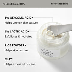 Naturium before and after scale comparison highlighting improved texture and minimized pores