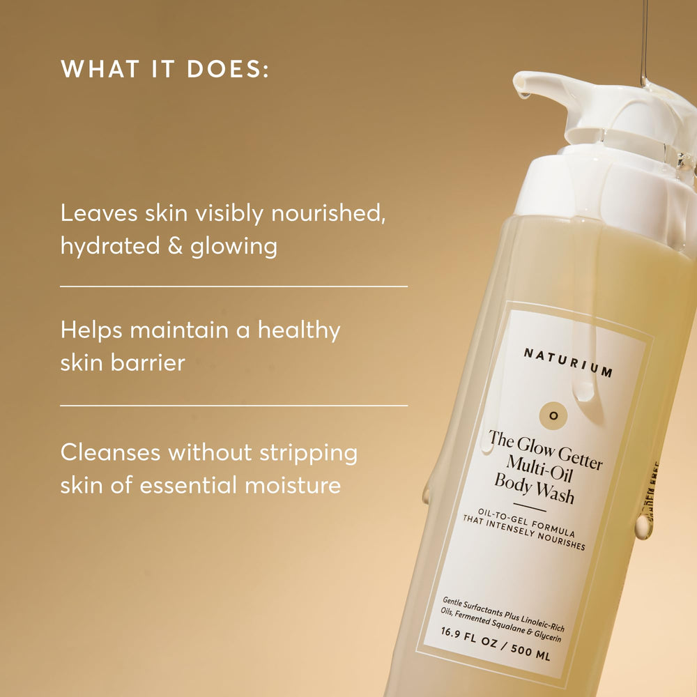 Naturium back label showing ingredients and pH information for informed shoppers