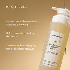 Naturium back label showing ingredients and pH information for informed shoppers