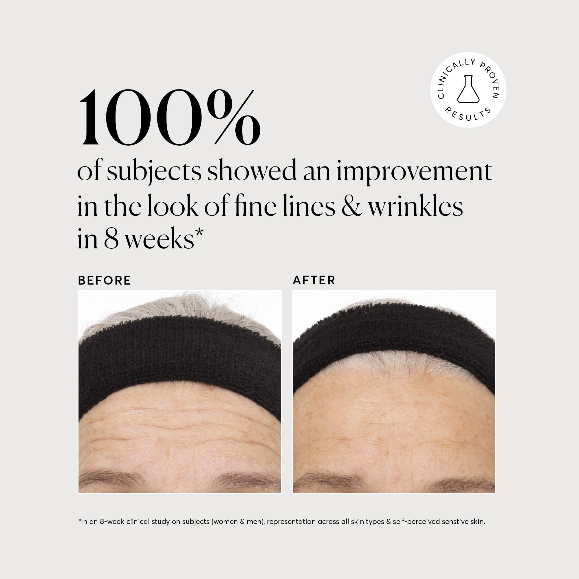 Naturium ingredient label close-up highlighting peptides and vitamin C benefit