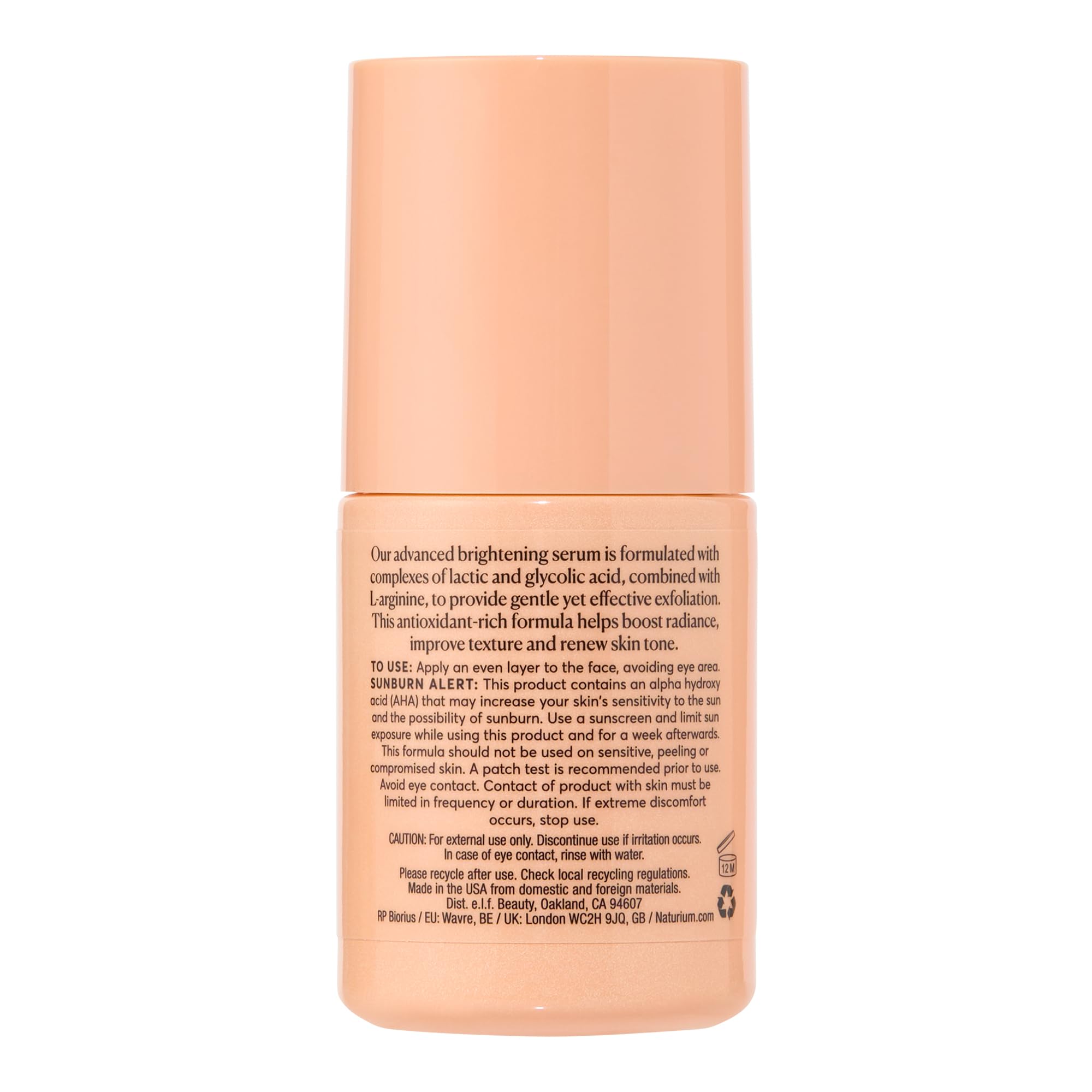 naturium dropper dispensing a drop highlighting controlled application and precision