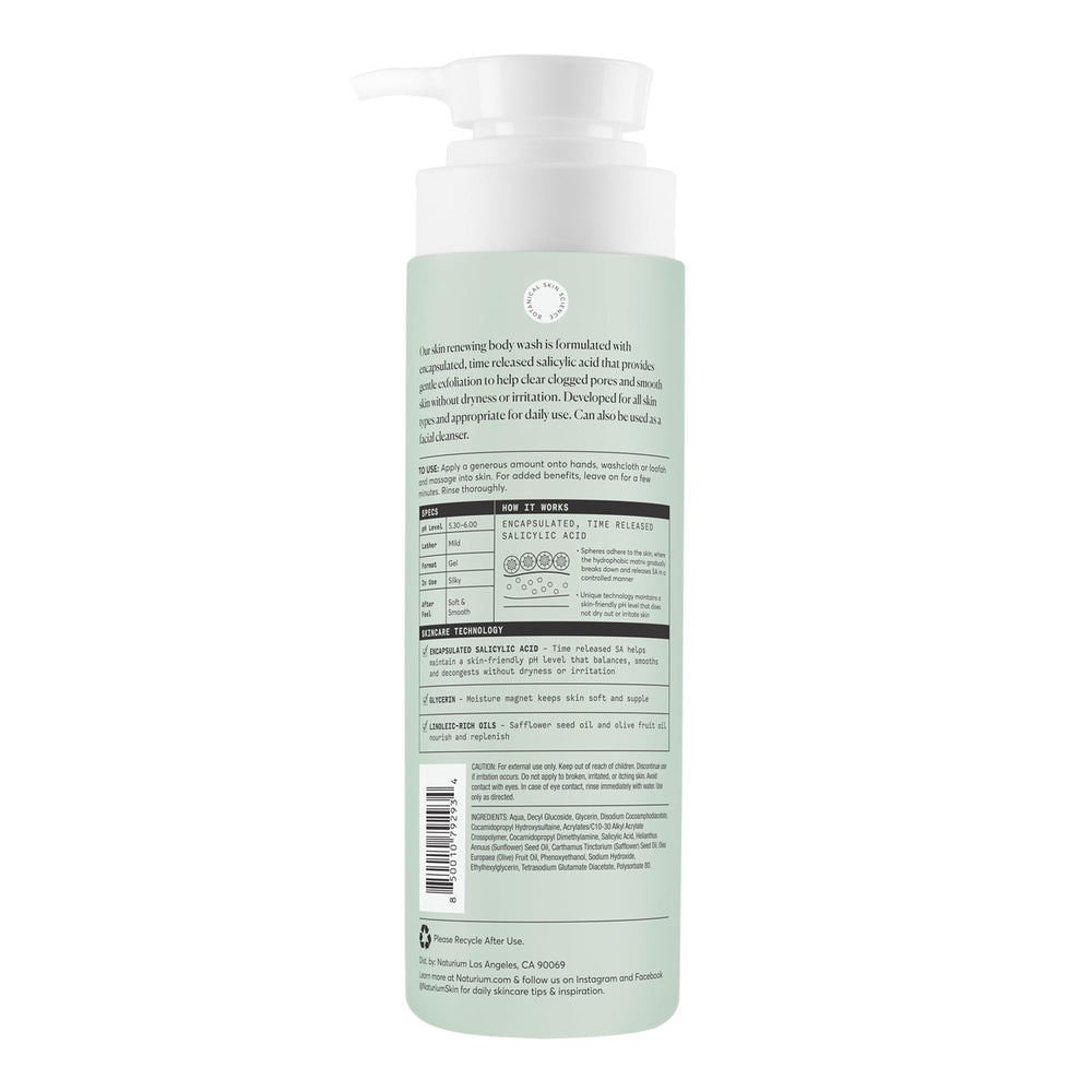 Naturium pump detail highlighting convenient dispenser for controlled use