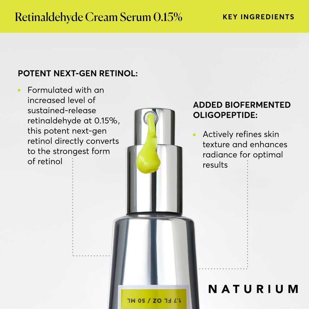Naturium before and after scale illustrating improved texture and radiance