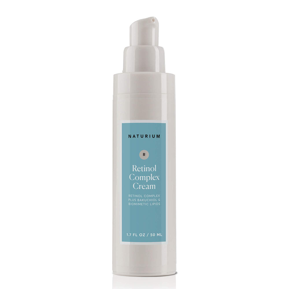 Naturium in nighttime routine setting demonstrating calm application and skin care ritual