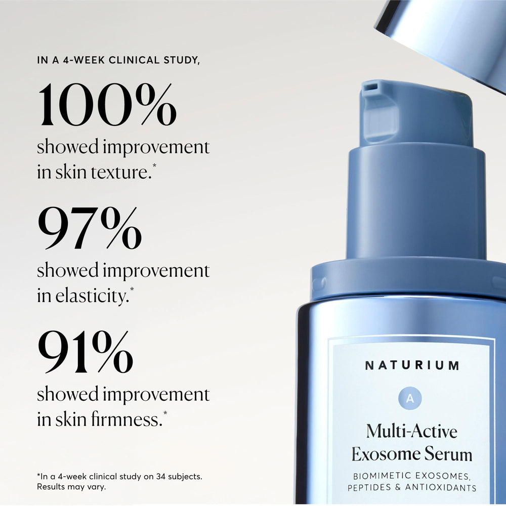 Naturium 30ml bottle beside common items illustrating compact travel-friendly size