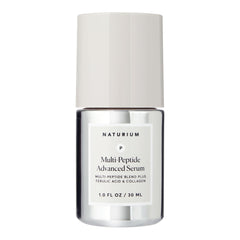 naturium front bottle product shot showing clean clinical packaging benefit visible formula