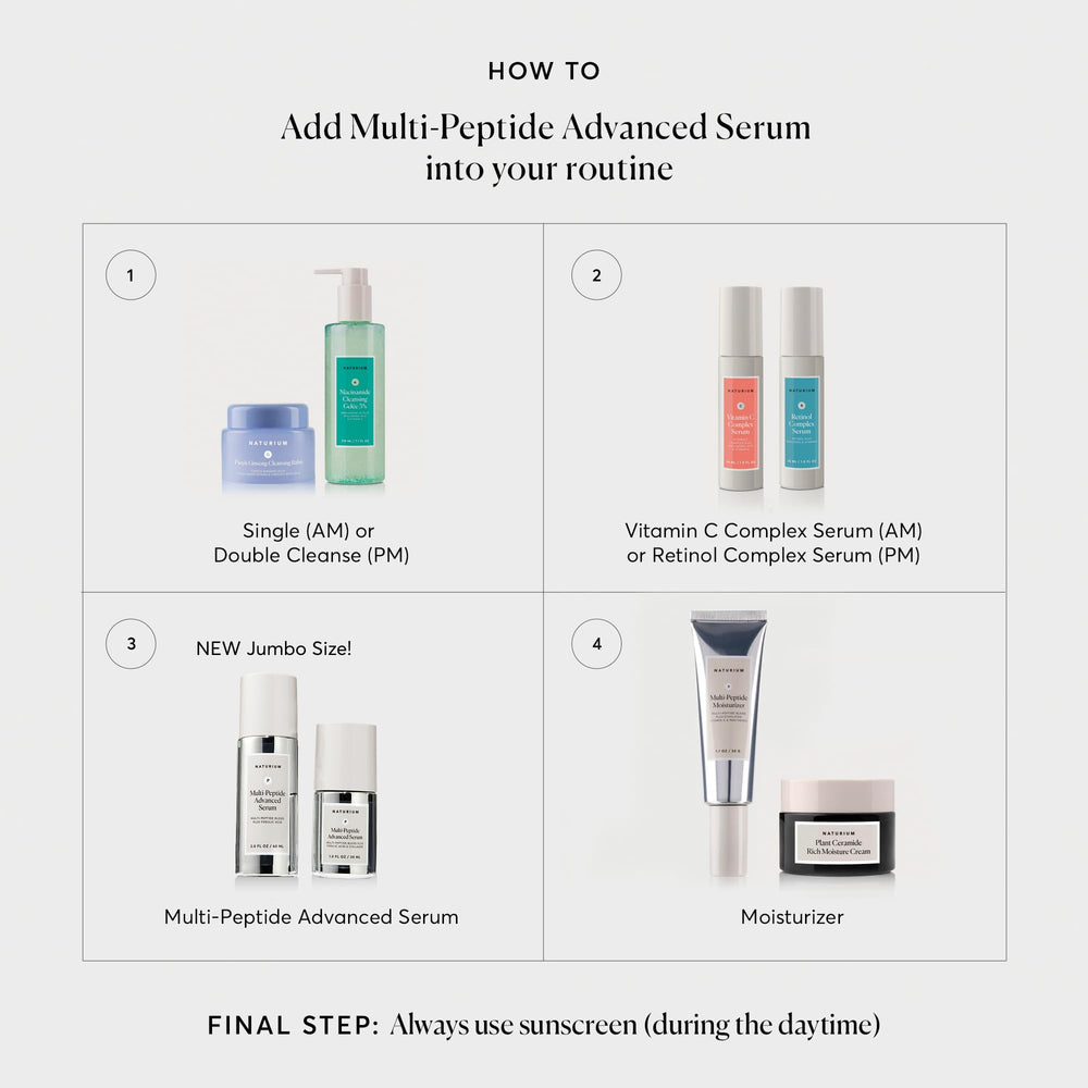 Naturium serum texture on hand showing lightweight hydrating finish