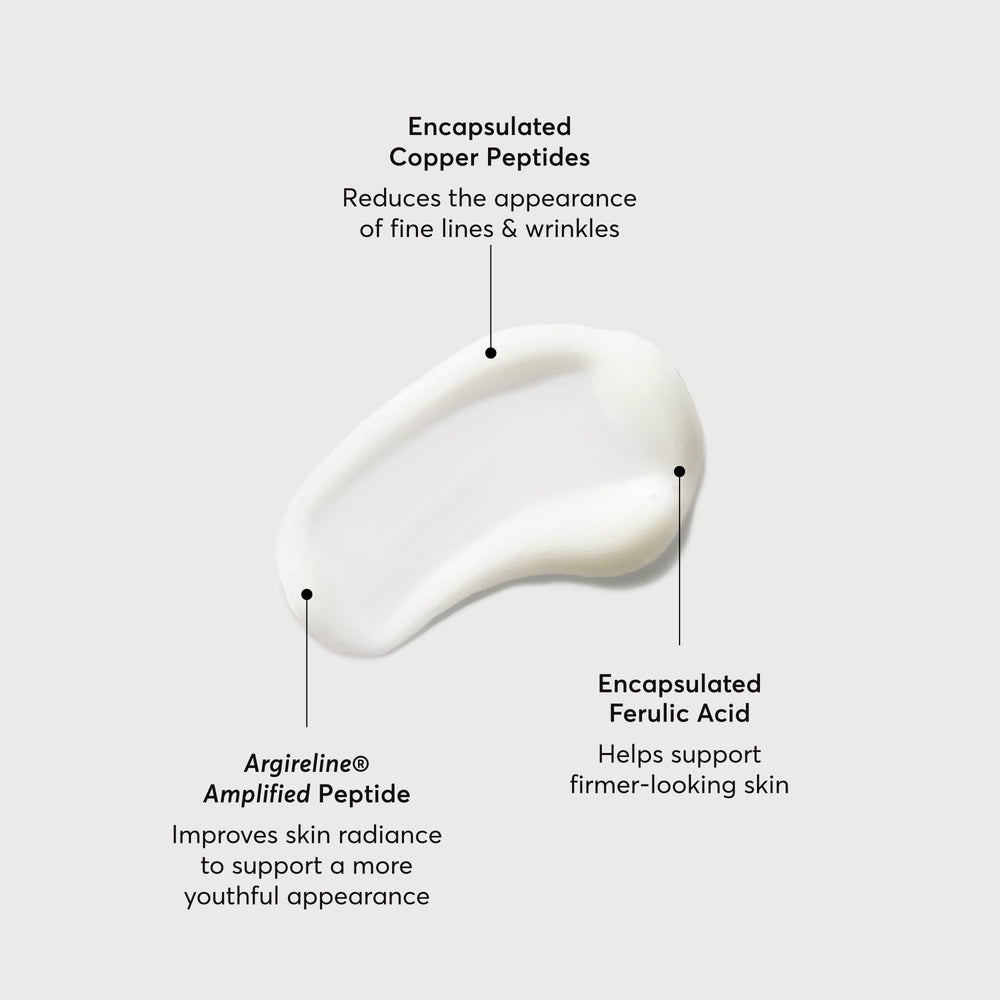 naturium texture swatch on skin showing lightweight absorption and instant plumping effect