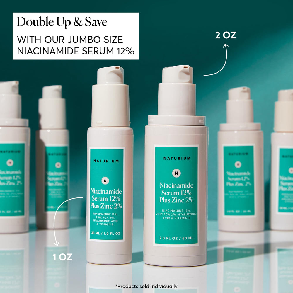 Close-up of Naturium serum texture, lightweight hydration and smooth finish