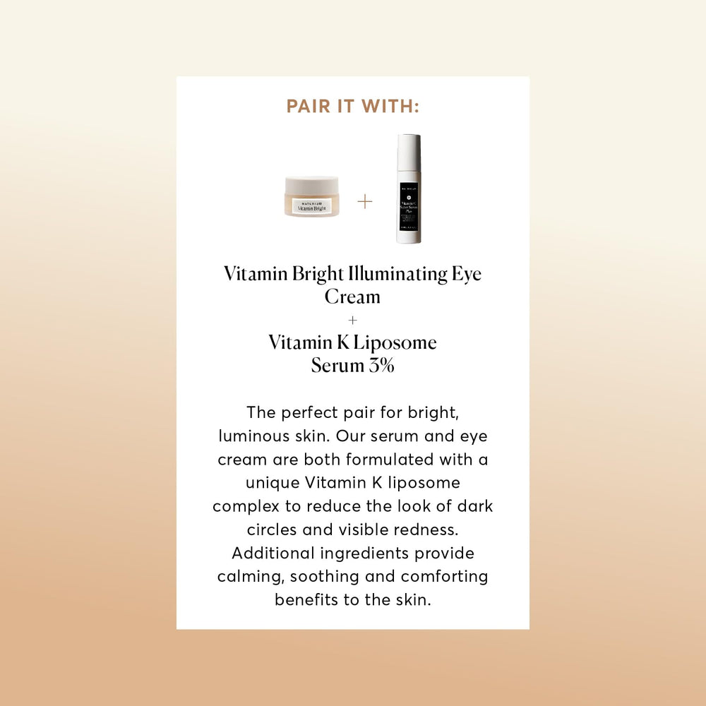Naturium product label and ingredients list emphasizing vitamin K complex benefits