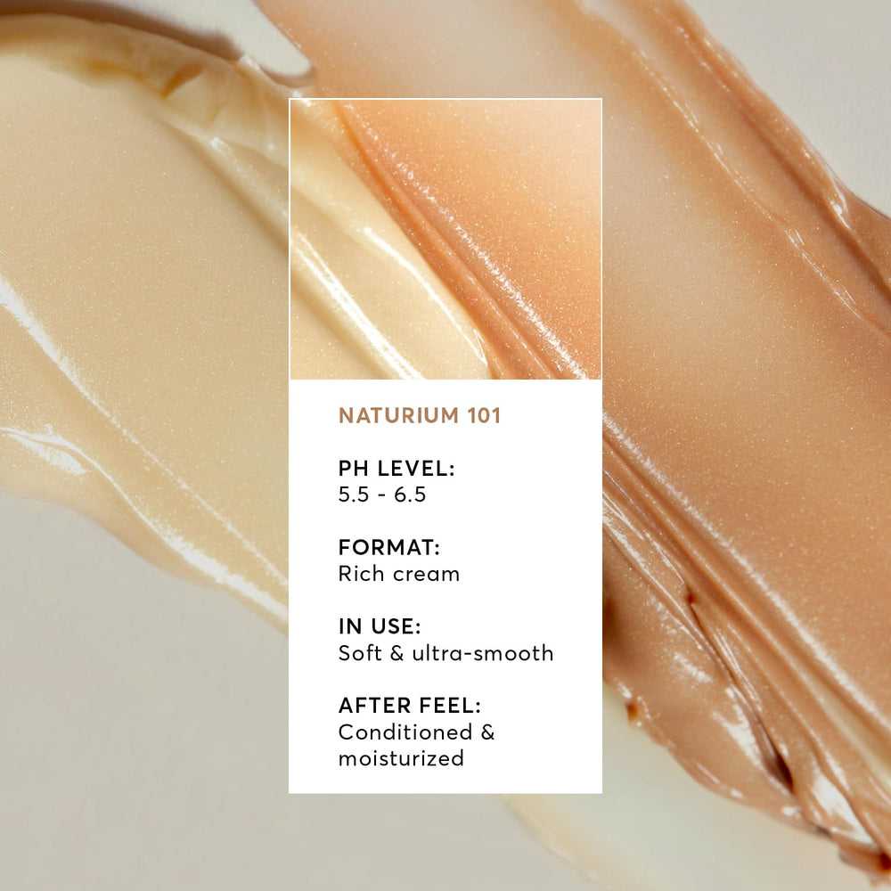 Naturium shade swatches light and medium demonstrating color-correcting benefit