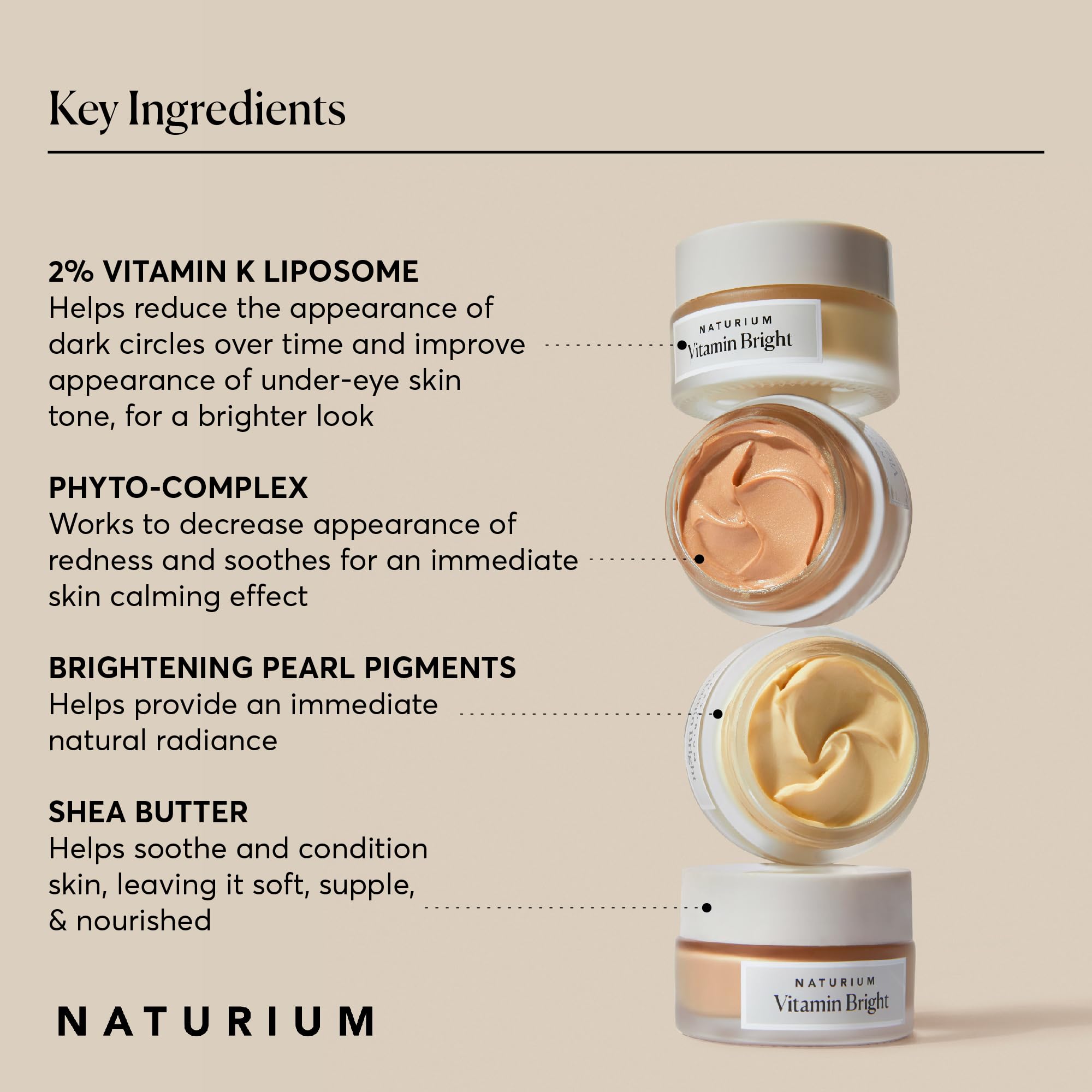Naturium 0.5 oz tube beside coin for scale showing travel-friendly, portable size