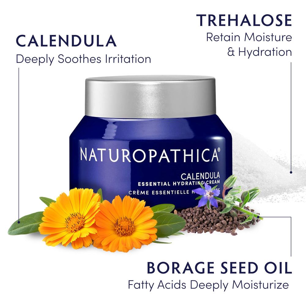 Naturopathica cream applied on hand demonstrating easy absorption