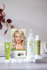 Naturtint ash blonde color swatches showing cool tone choices