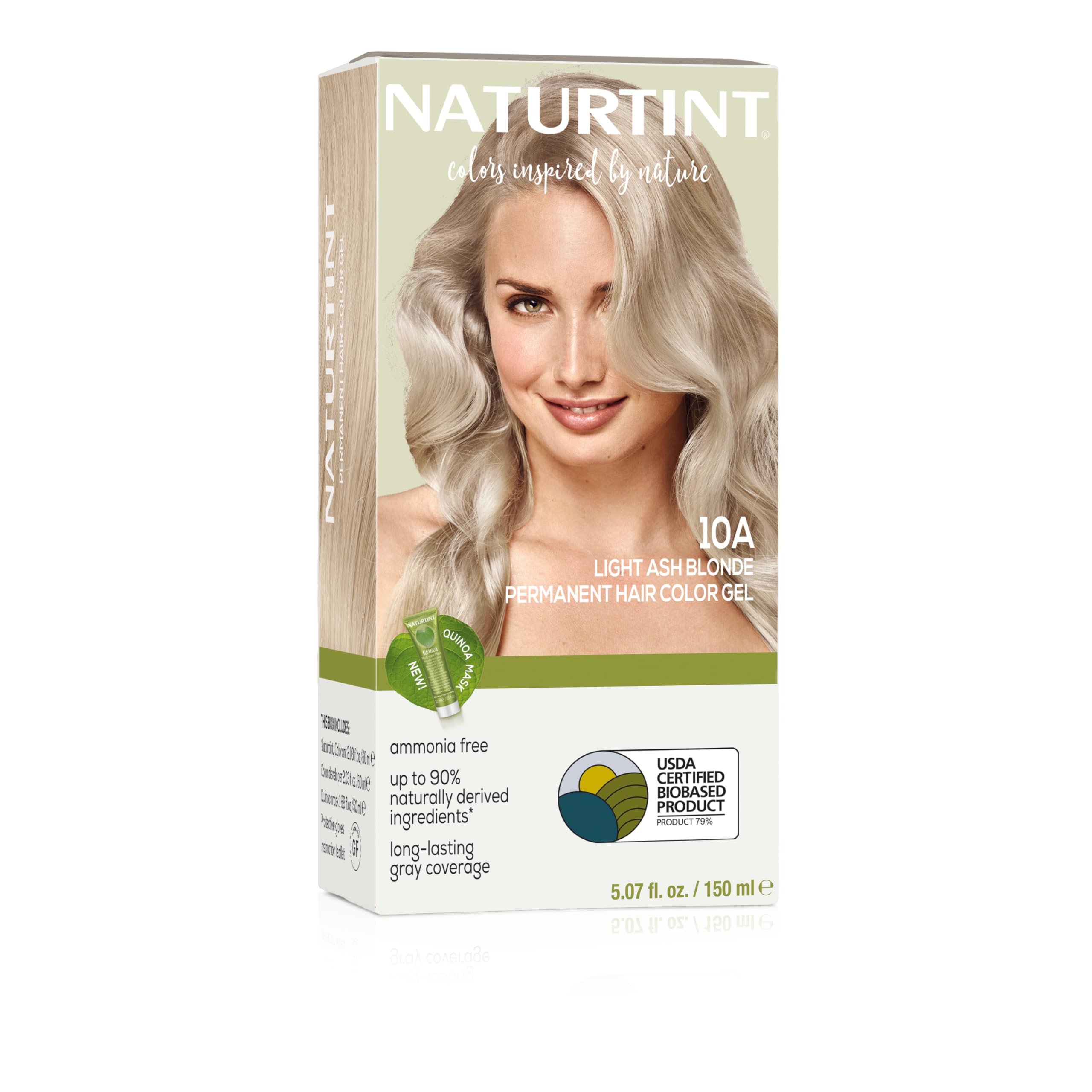 Naturtint front packaging showing product benefits and shade