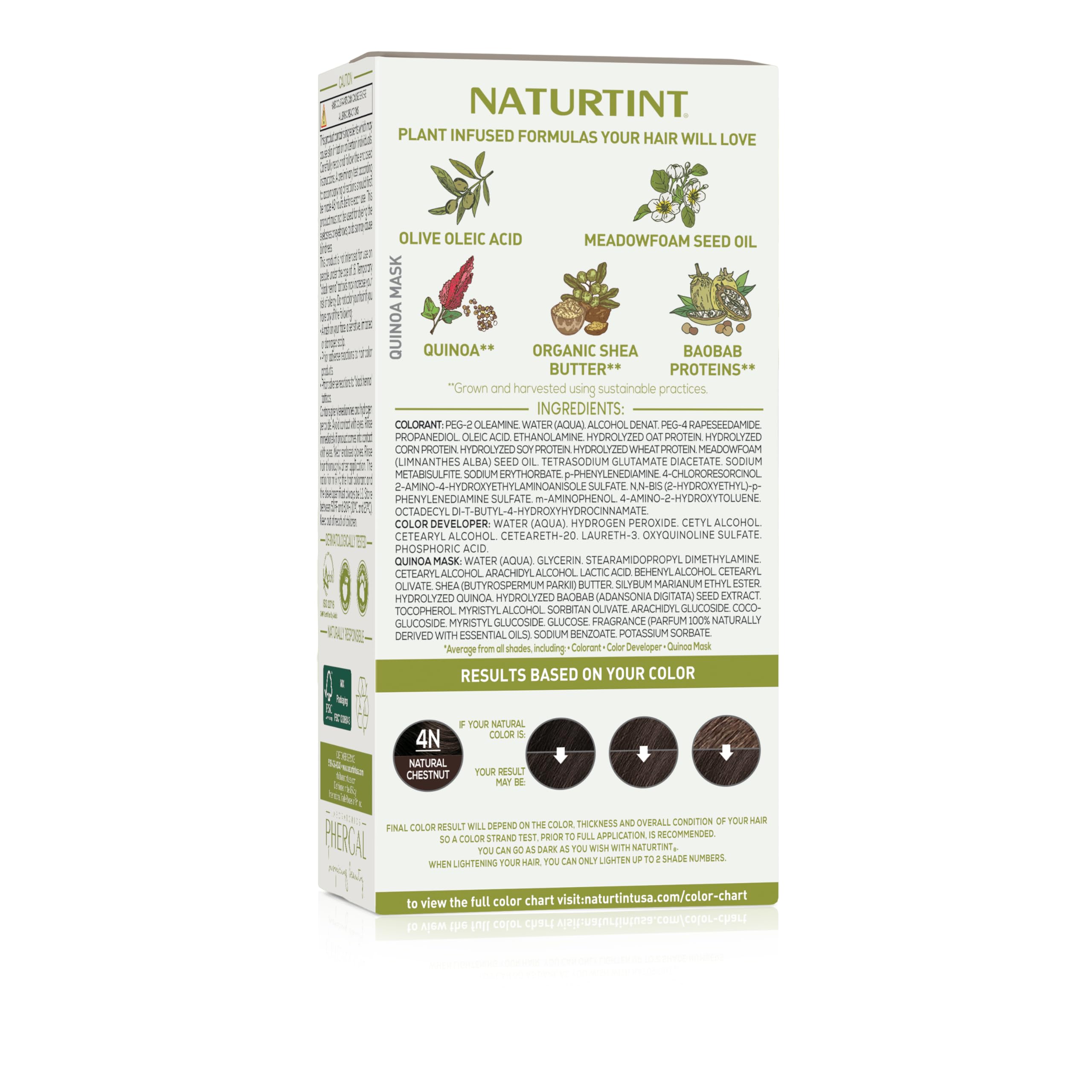 Naturtint color cream texture close-up highlighting smooth, blendable formula benefits