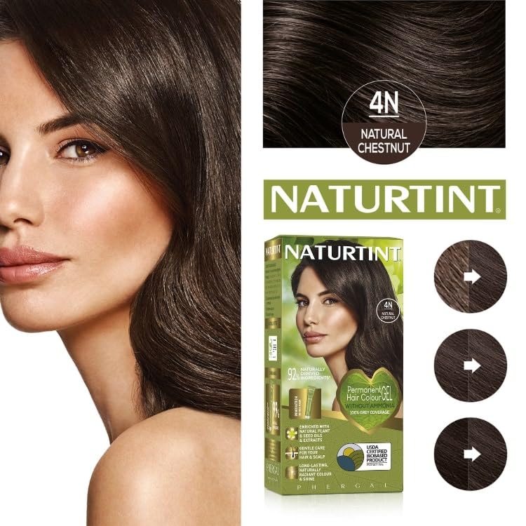Naturtint kit next to ruler showing 5.07 fl oz kit size