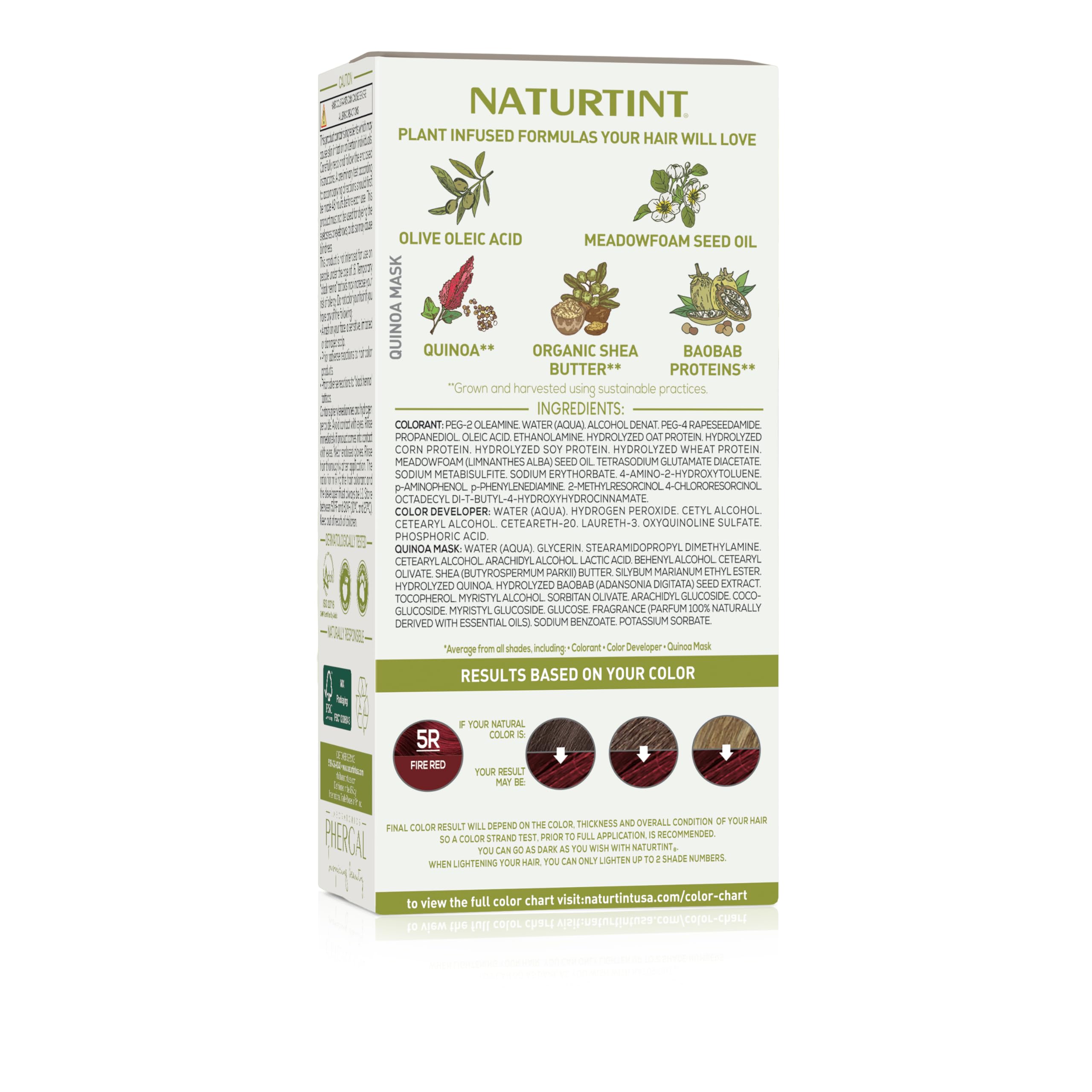 Naturtint tube and developer bottle displayed for easy application