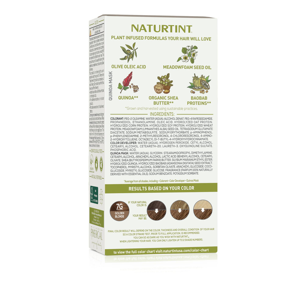Naturtint cream texture close-up showing smooth consistency and conditioning