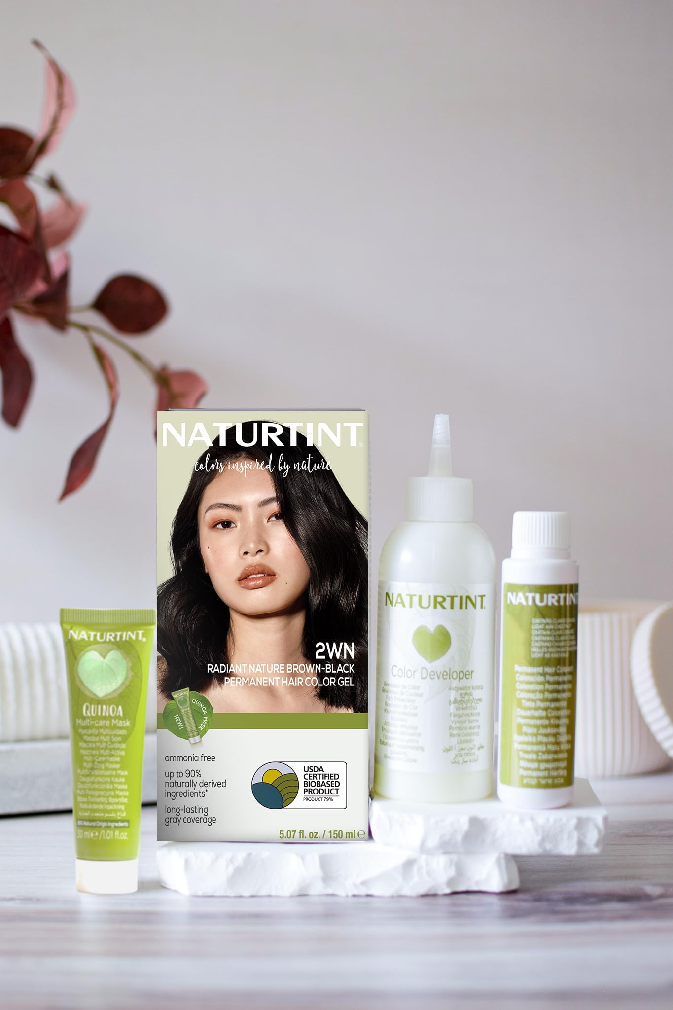 Naturtint creamy texture close-up showing nourishing formula