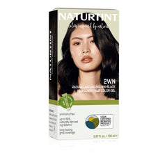 Naturtint front packaging showing Radiant Nature Brown Black and benefits