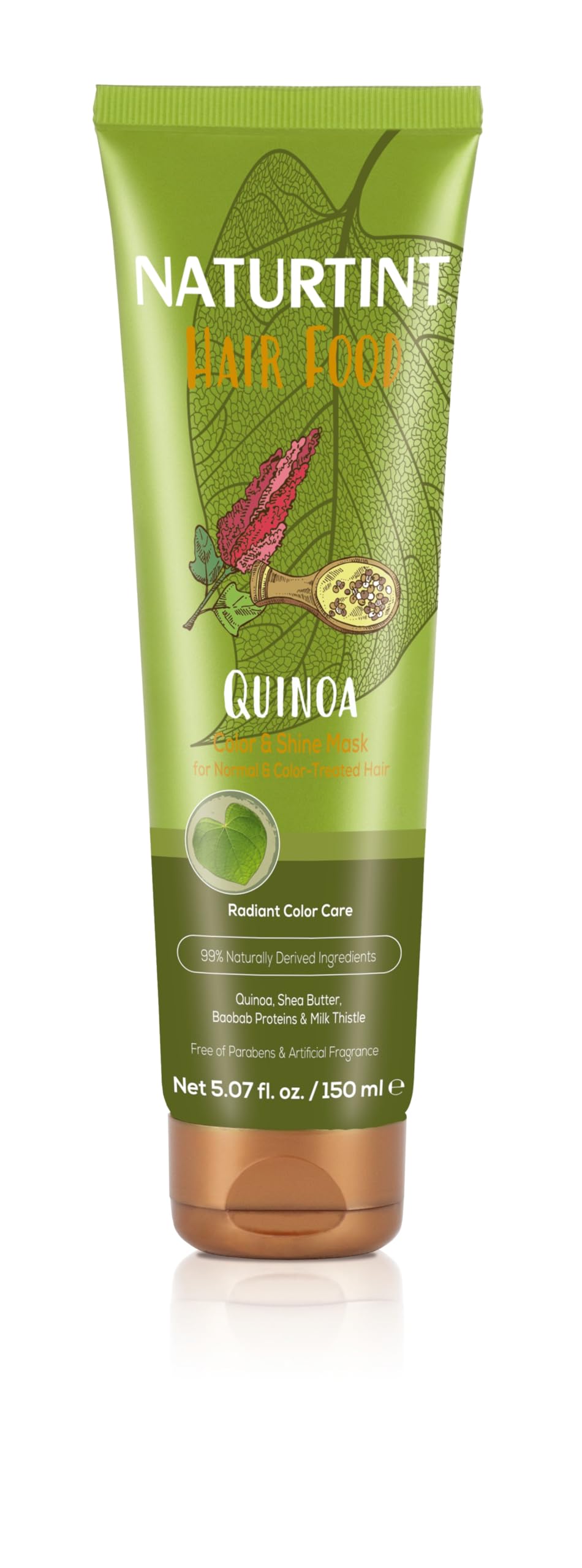 Naturtint front packaging showing product and benefit of deep conditioning