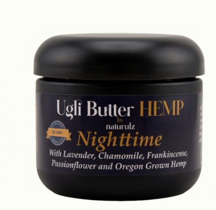 Naturulz Ugli Butter front jar showing product and 4oz size benefit